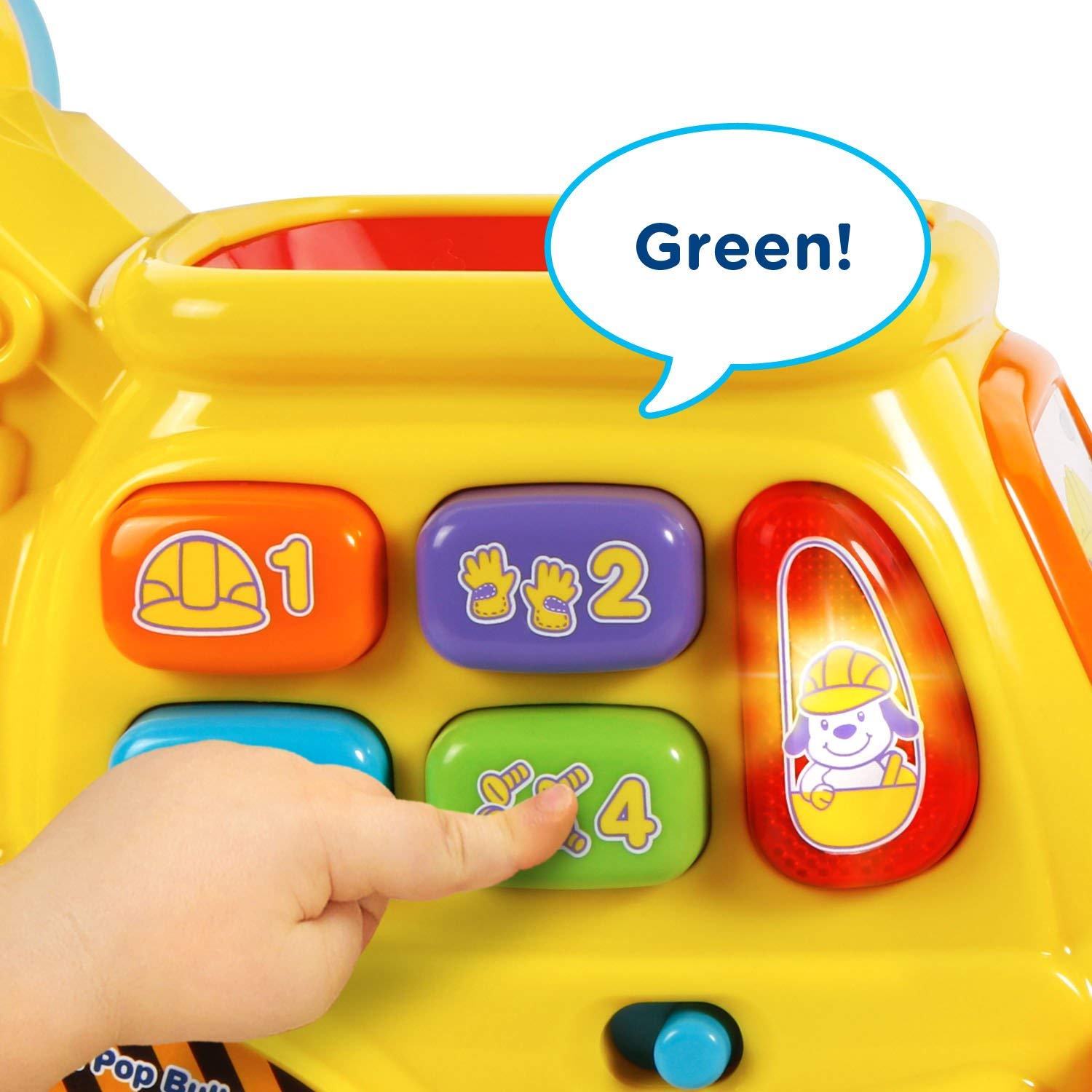 Каталка VTech Pop-a-Balls Бульдозер Каталка — изображение 4